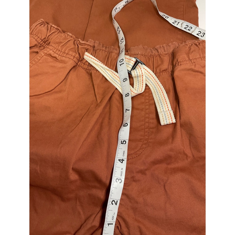 Prana woman's  Standard Fit Organic Cotton Stretch Pants Rust Orange Size Large - Picture 6 of 11